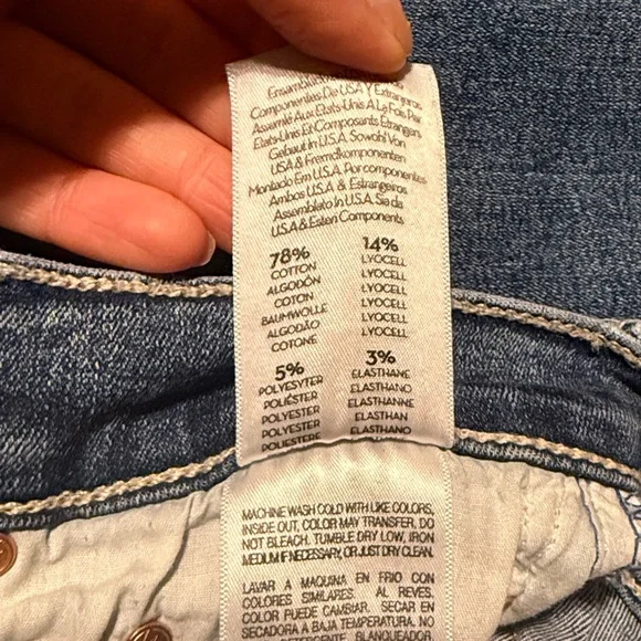 Mother Jeans-The Super Cruiser: Going in circles, size 28 - Picture 7 of 8